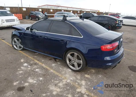 2013 Audi S4 3.0T Premium Plus z USA, uszkodzony, nr VIN WAUBGAFL5DA235468